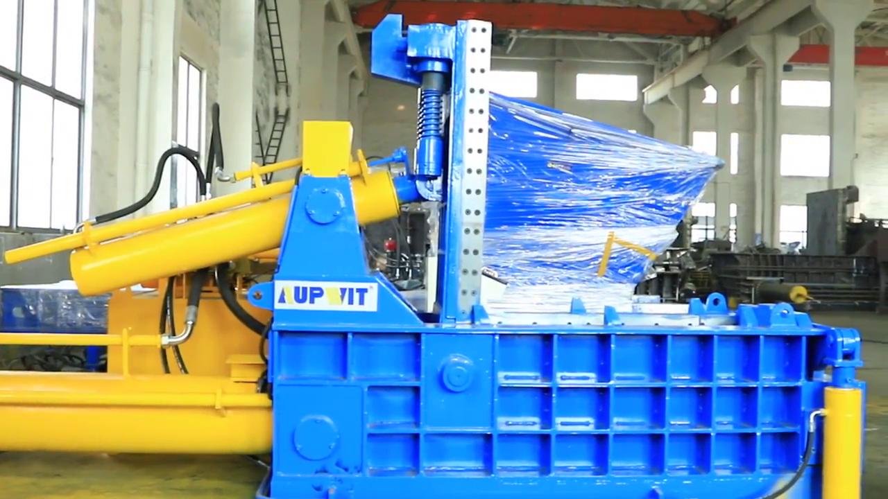 Y81前出包金属打包机用于废纸、废纸箱、秸秆、稻壳、棉花、废布料、编织袋、塑料瓶、易拉罐、油漆桶等打包作业。。。